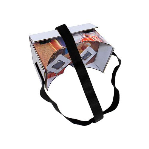VR Linsen Set mit Klett-Kopfband