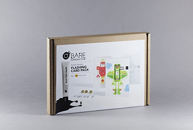 Flashing Card Pack - Robot Parade